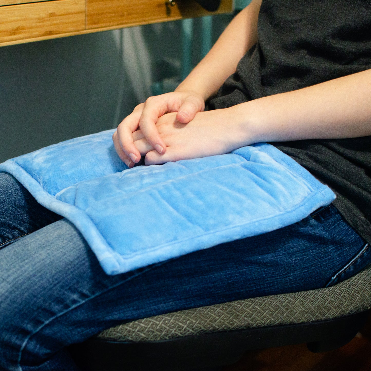 Weighted Lap Pad - Blue - 3 Pound